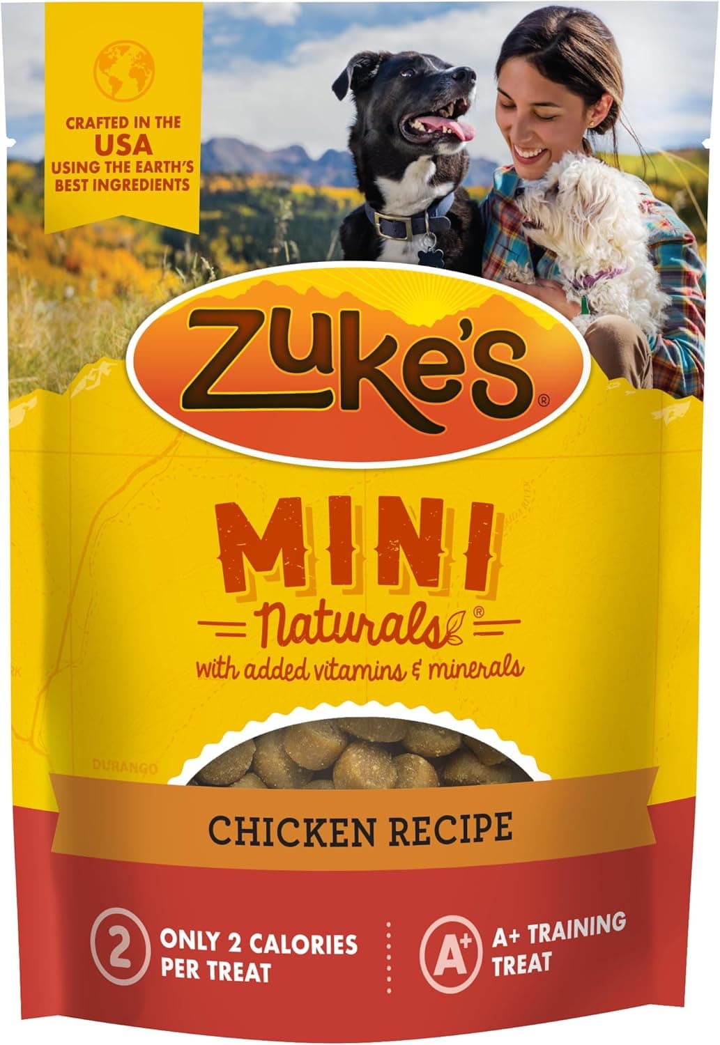 Zuke's Mini Naturals Dog Training Treats for Dogs, Pet Treats Made with Real Chicken, 16 oz